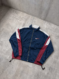 Rompevientos Nike Colorblock 90s azul marino y bordó