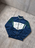Rompevientos Adidas Trefoil 90s azul marino, blanco y verde