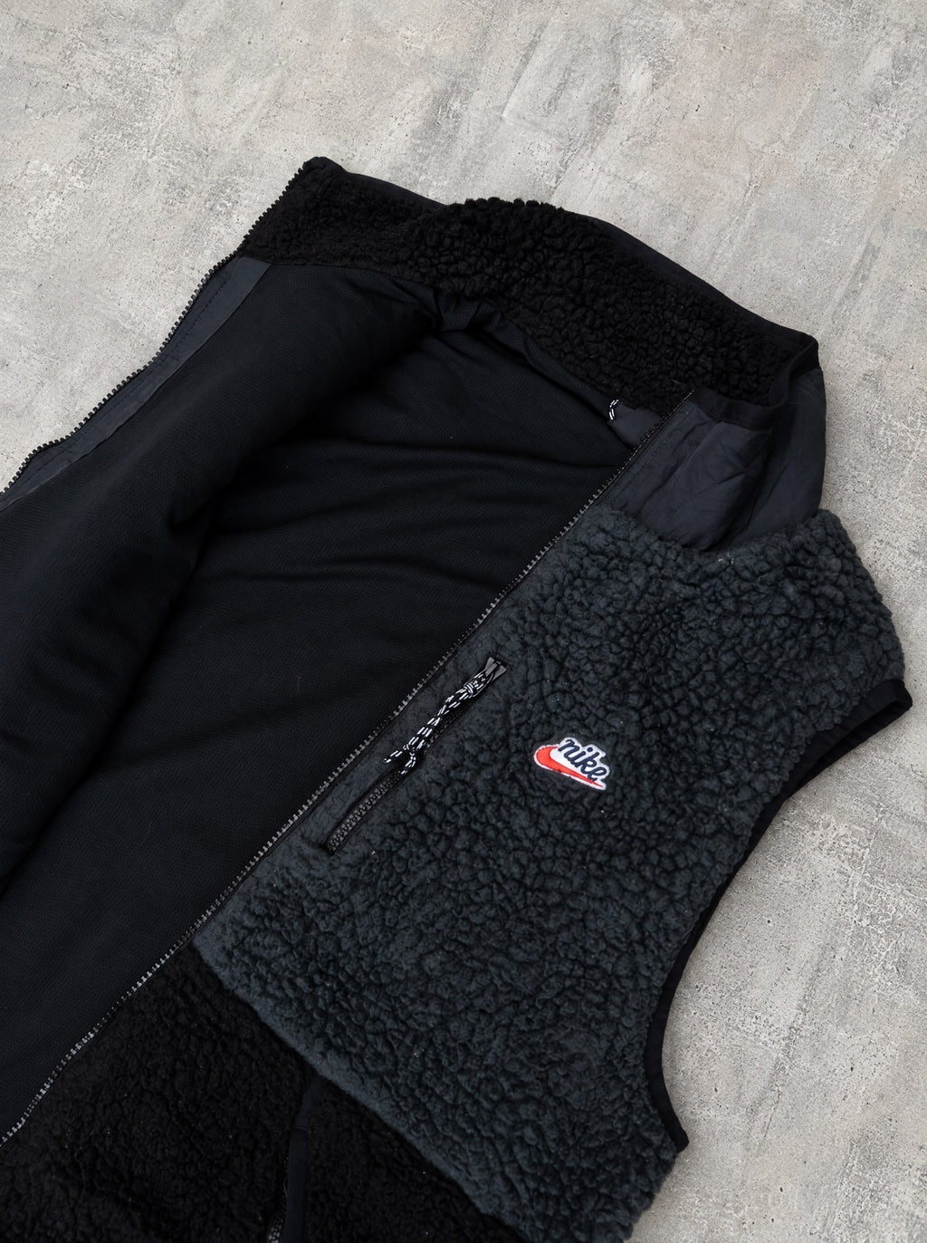 Chaleco Nike Sherpa negro