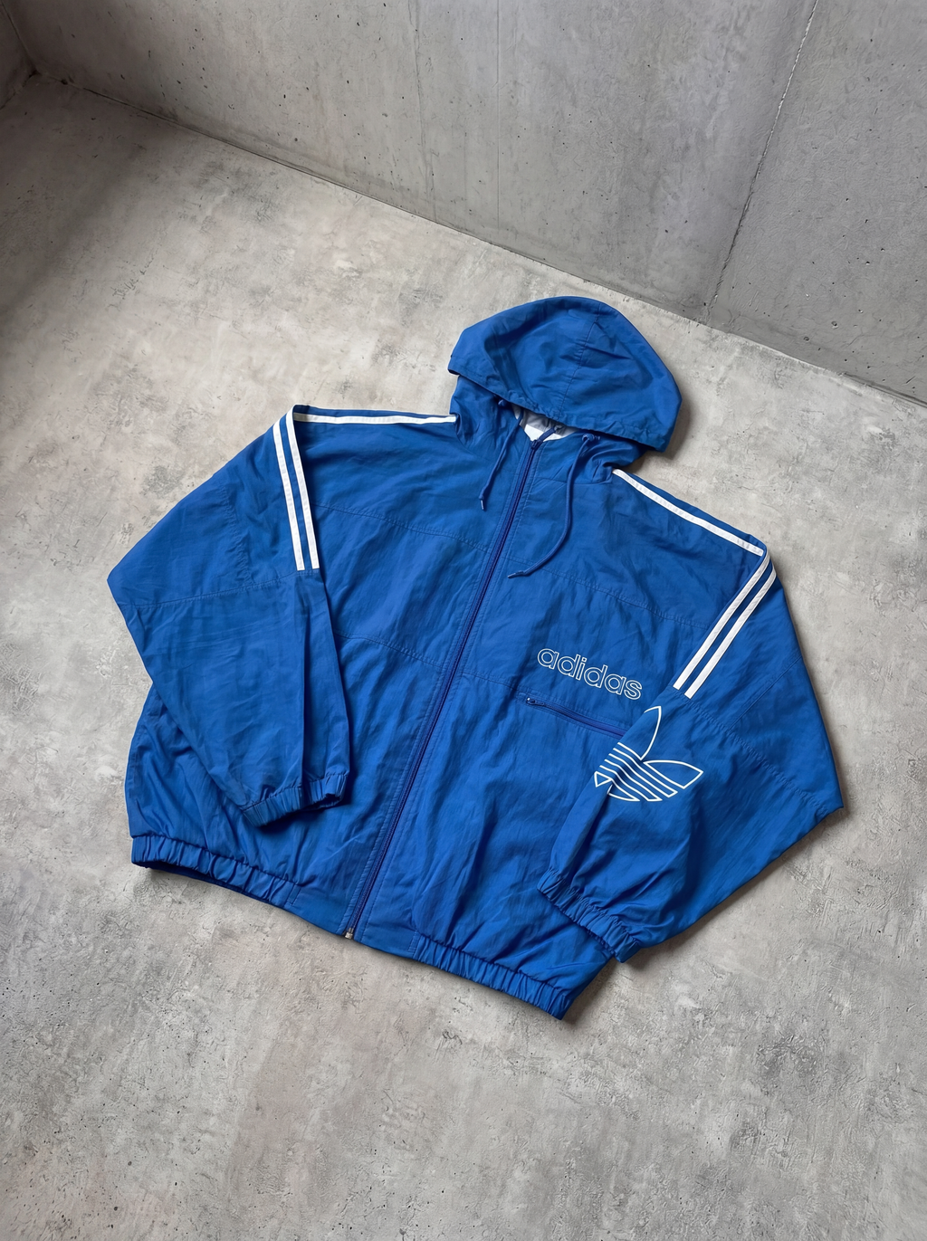 Rompevientos Abrigo Adidas Trefoil 90s