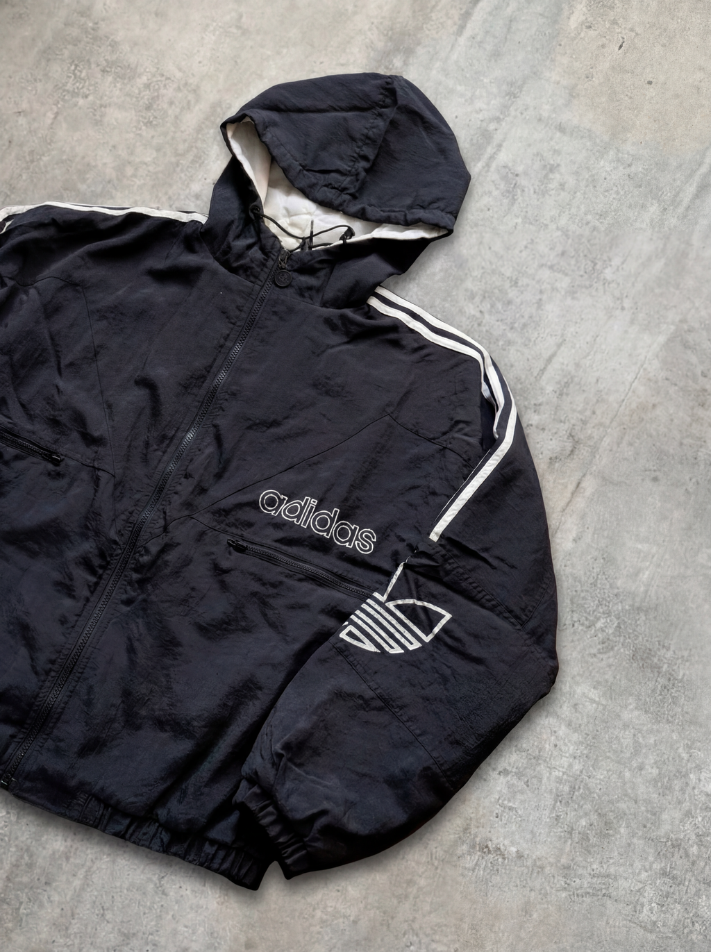 Campera Abrigo Adidas Trefoil 90s