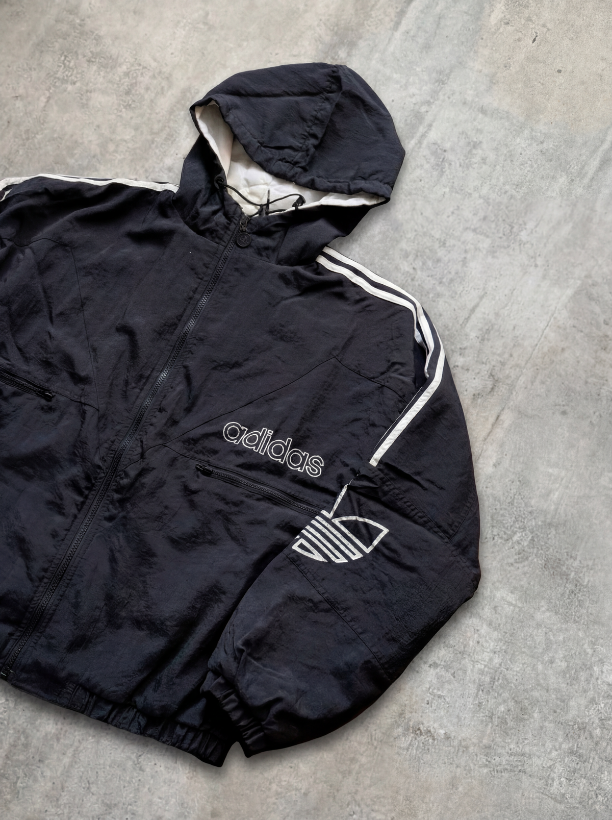 Campera Abrigo Adidas Trefoil 90s