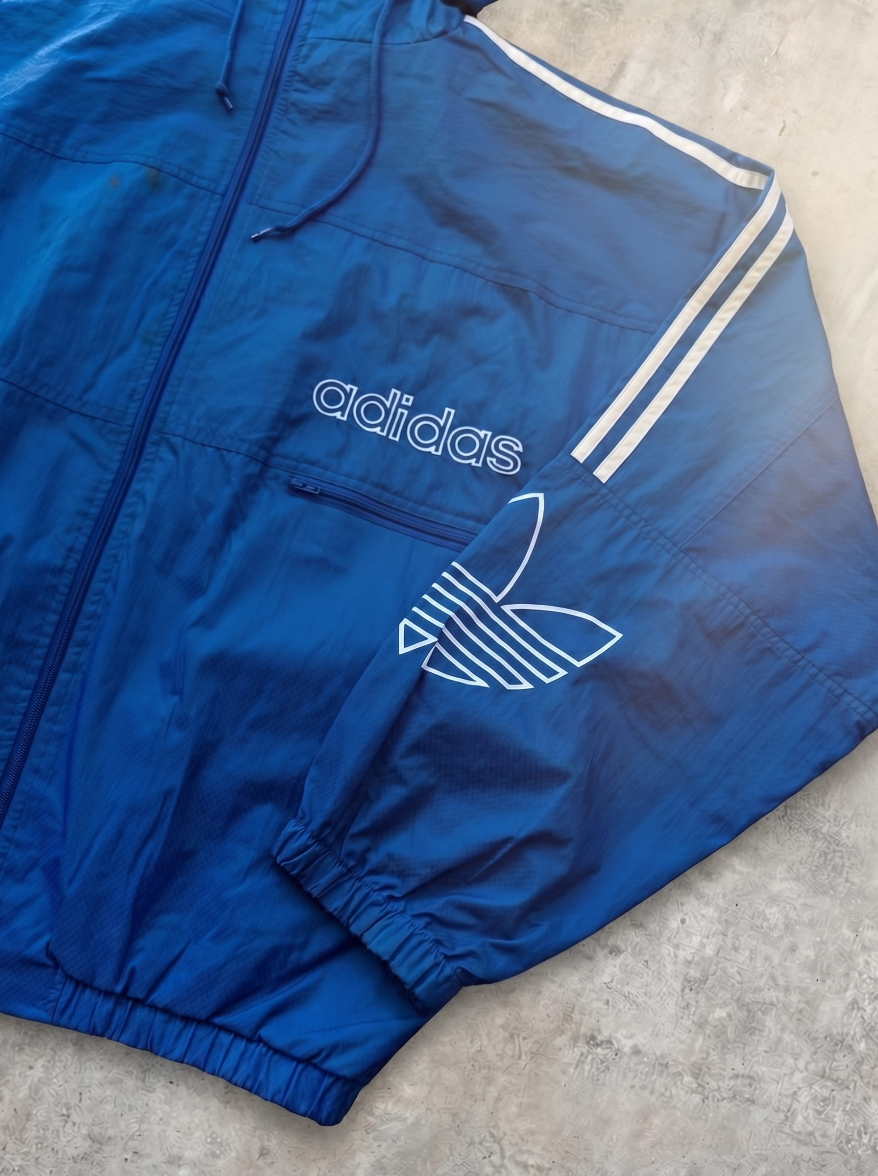 Rompevientos Abrigo Adidas Trefoil 90s