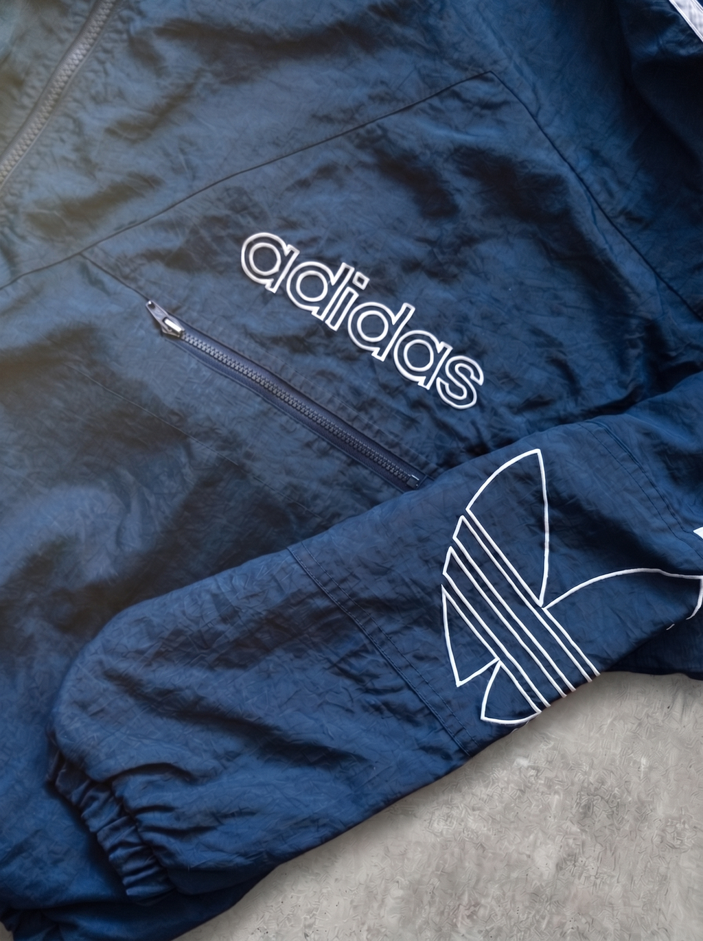 Campera Abrigo Adidas Trefoil 90s