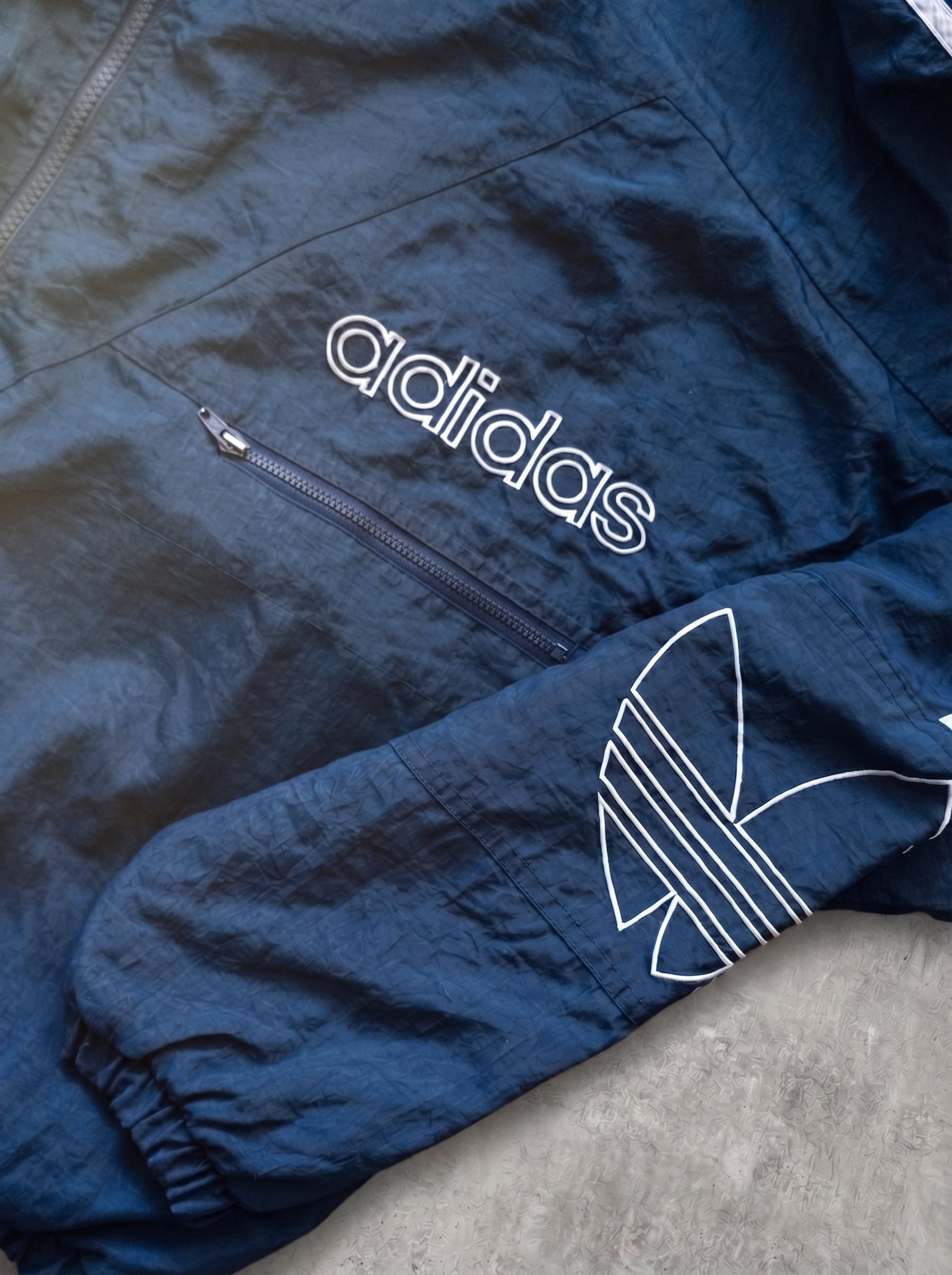 Campera Abrigo Adidas Trefoil 90s